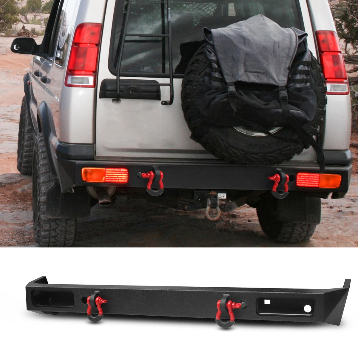 Land rover discovery 2 sale steel rear bumper