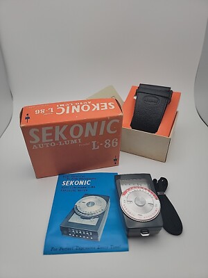 Vintage Sekonic Auto-Lumi Model L-86 Light - Exposure Meter
