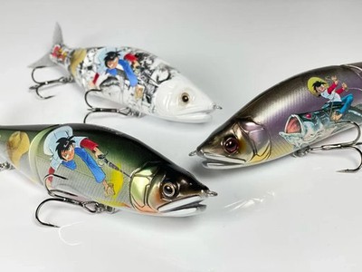 GAN CRAFT Jointed Claw 178 Tsurikichi Sanpei F Special Lure Set