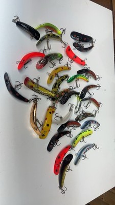 Lot Flatfish Lures Luhr Jensen Kwikfish Yakima