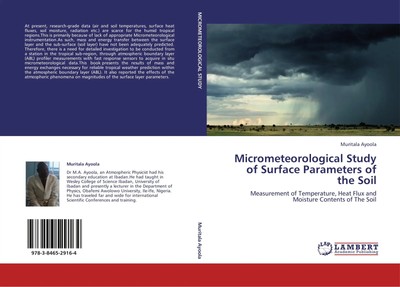 Muritala Ayoola | Micrometeorological Study of Surface Parameters of the Soil