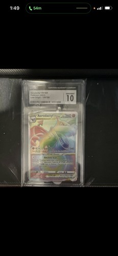 Aerodactyl VSTAR graded CGC 10 for sale on eBay