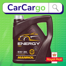 Mannol Energy 7511 5W30 Fully Synthetic Engine Motor Oil SN/CH-4 ACEA A3/B4 5L