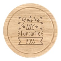 You're Mein Favorit Boss Stars Rund Zerkleinern KäSebrett Lustig Best