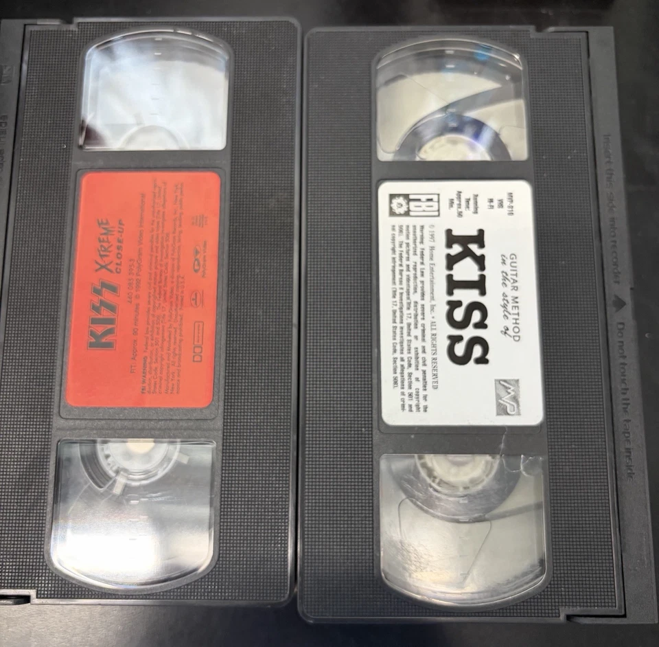 KISS VHS Video Tape Guitar Method In The Style Of Kiss & X-Treme Close Up - Image 3 of 3