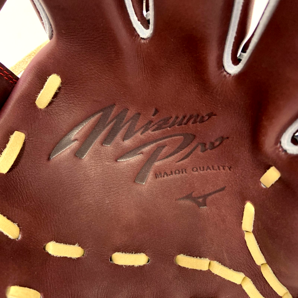 Mizuno Pro HAGA JAPAN 9 Infield Glove RHT LH PlumBrown/Blonde