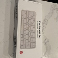 Keychron B1 Pro Wireless Keyboard Ultra Slim 2.4G Open Box Complete