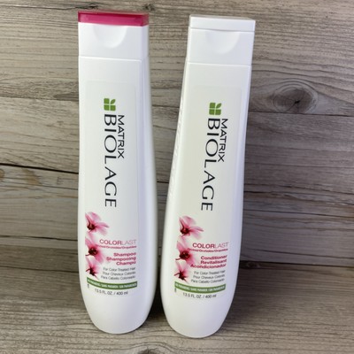 MATRIX BIOLAGE COLOR LAST Orchid Shampoo & Conditioner 13.5oz  Brand New
