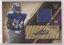 2014 Topps Triple Threads Rookie Relics Purple 46/75 Andre Williams Auto 10up