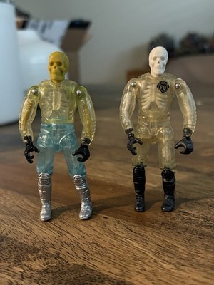 Wicked Rivals Wicked Rivals Motocross Skeleton Dirt Bike Rider Figure 3.75