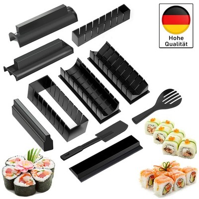 10 Stk DIY Sushi Maker Set Reisrolle Form Küchen Sushi Herstellung Kit Tool