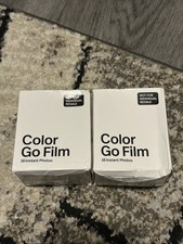 POLAROID Color Go Film for GO Cameras Lot of 2 Boxes Photos MFG-10/2024