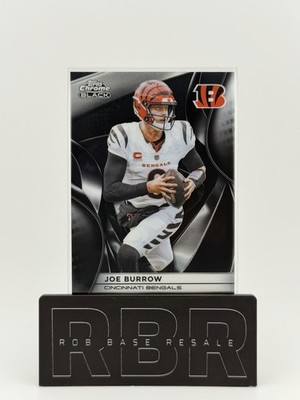 Topps 2025 Chrome Black Joe Burrow #23 Cincinnati Bengals