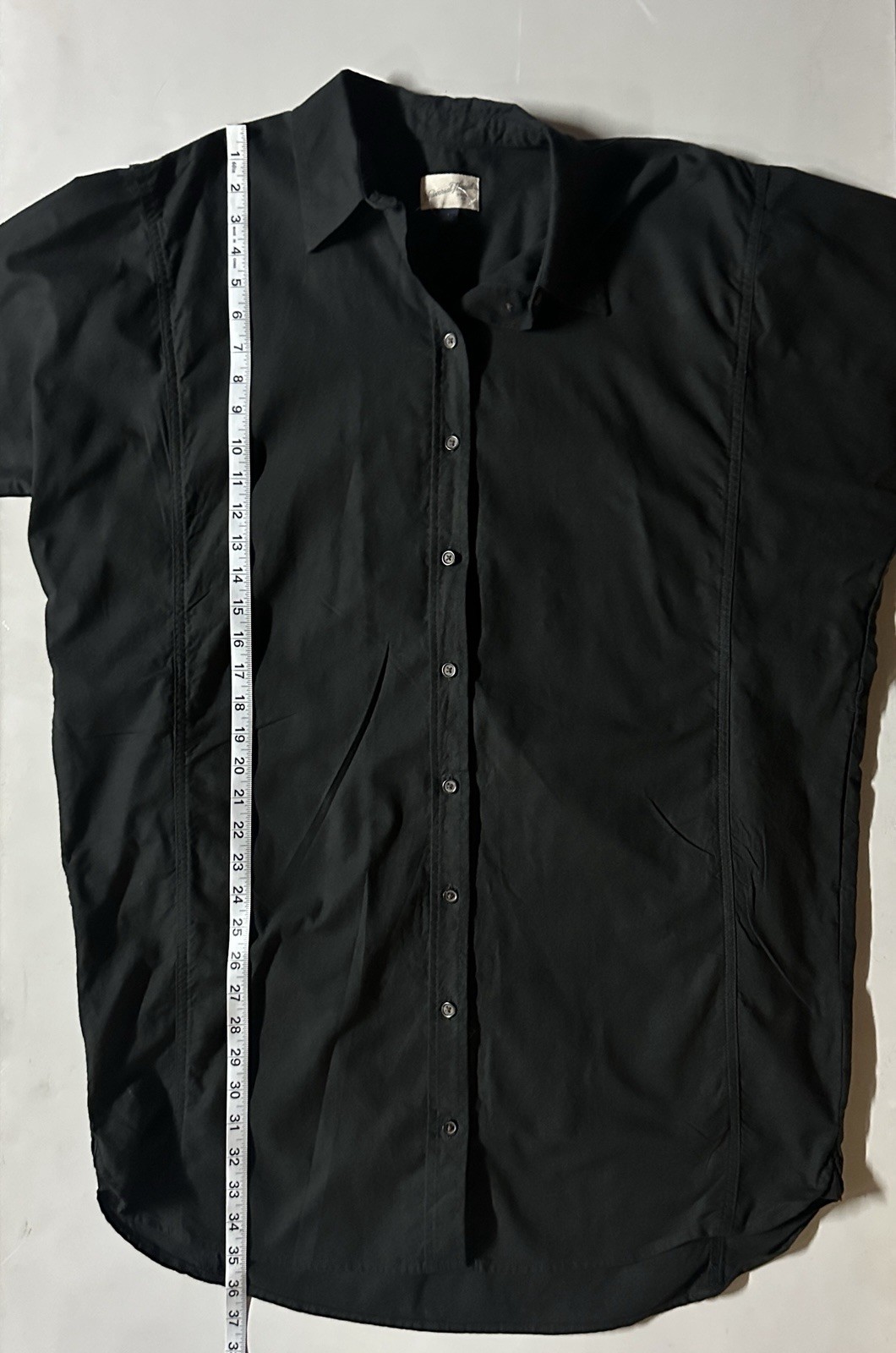 Universal Thread Linen Blend Button Down Mini Shi… - image 5