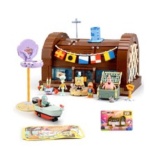 Toy Building Brick Blocks Toys Sets Display Box kit Action Figures Pineapple ...