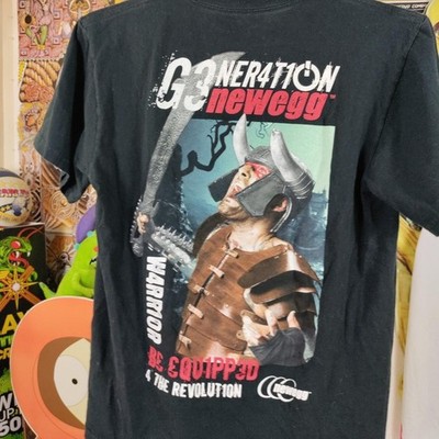 Generation Newegg G3N3R4T1ON Black Sci-fi Gaming Medium Shirt 19.5x26 A3ed