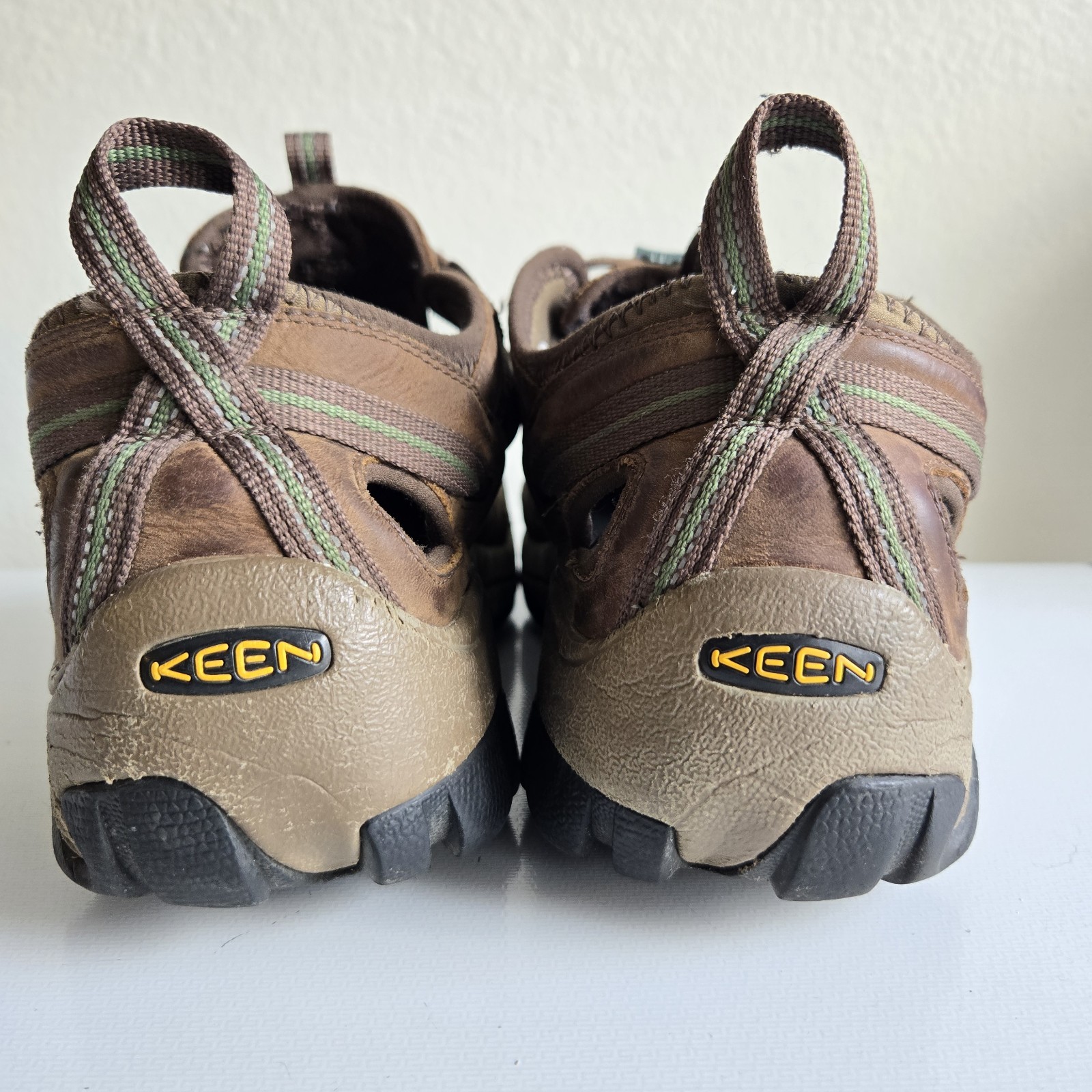 Sandali Keen Arroyo II in pelle marrone da pescatore escursionismo uomo 13 scarpe impermeabili