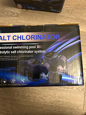 Dwwce BW-2 BW Series Salt Chlorinator System Black w/ User Manual