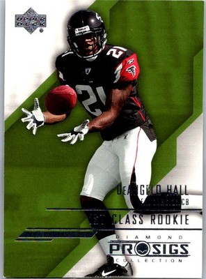 2004 UD Diamond Pro Sigs #99 DeAngelo Hall