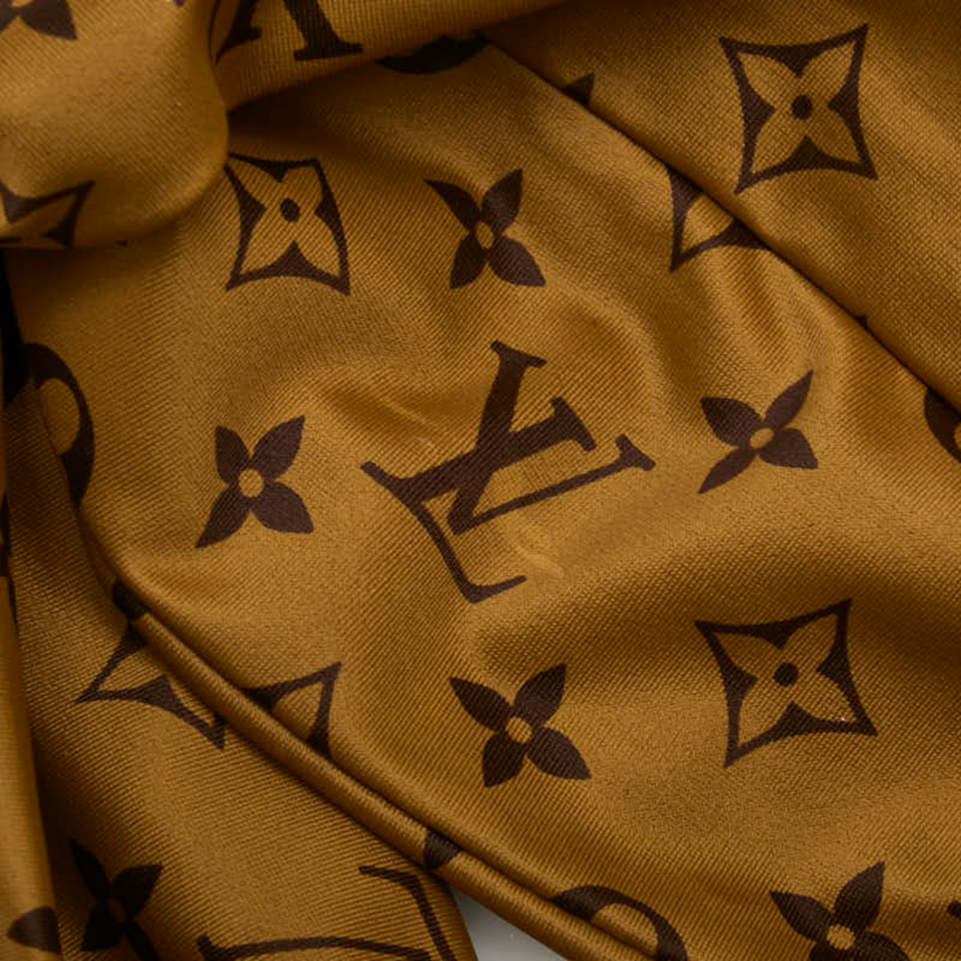 LOUIS VUITTON Monogram River hair band hair accessory M76891 Brown