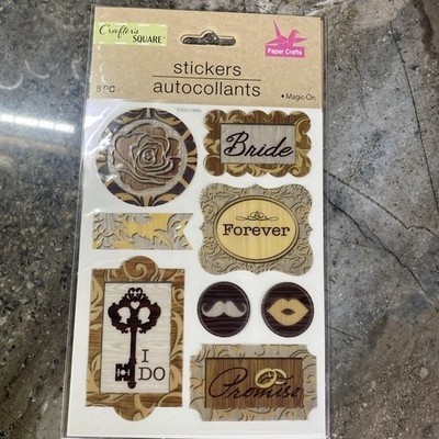 Wedding, Bride Theme ''Magic On'' Stickers Scrapbooking, Crafts, See desc.