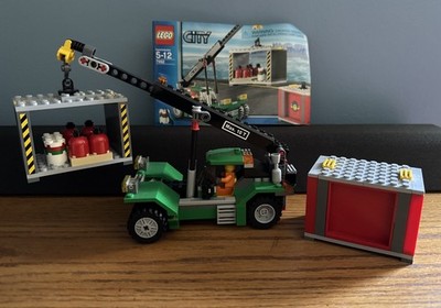 LEGO CITY: Container Stacker (7992) Completely Built W/Instructions Rare Retired