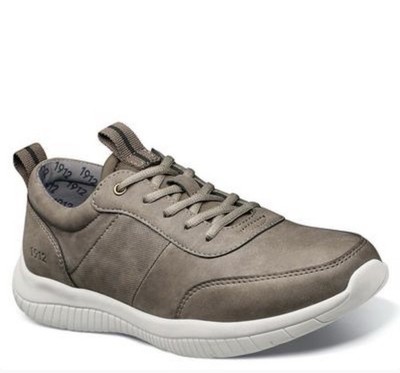 Nunn Bush KORE Mens 12 M  Citypass Moc Toe Oxford 84995-013 Charcoal Synthetic