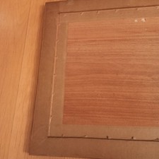Plateau De Service En Marqueterie Sous Verre, Style Spindler – Années 1950, Bois