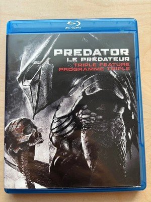 Predator Triple Feature Blu-Ray 3 Movie Set (1, 2, & 3) Schwarzenegger, Glover