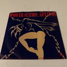 The Power Station – Get It On / Go To Zero, 45 RPM VG+ w PS (19D)