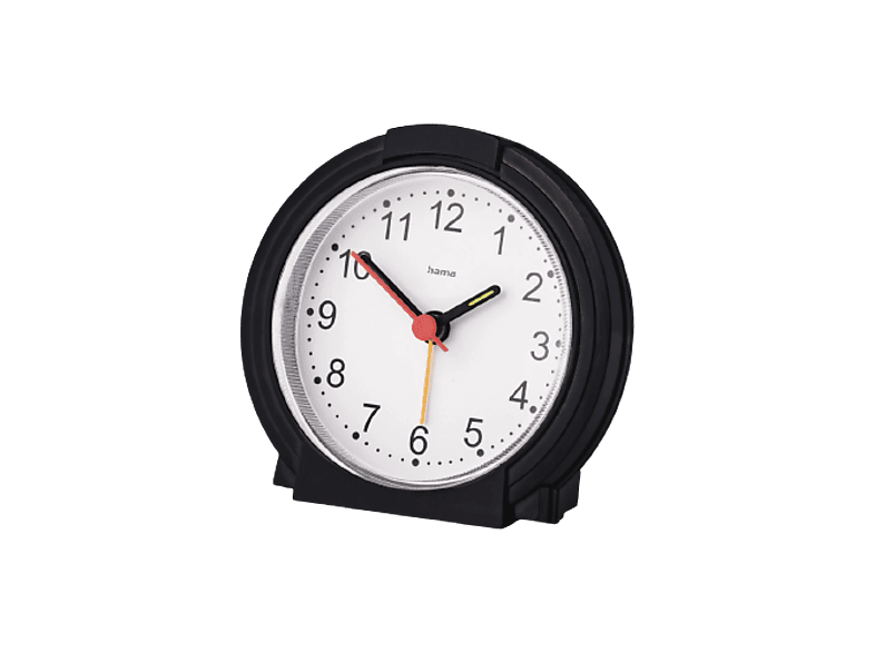 Reloj despertador - Hama, Con indicador analógico de la hora y de la alarma, Sil