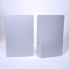 Official Sony PlayStation 5 PS5 OEM - Original White Cover Plates Disc Version