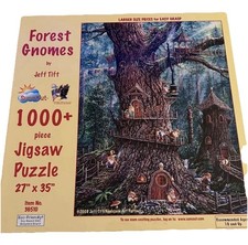 SunsOut Forest Gnomes 1000 Pieces Jigsaw Puzzle 27x35