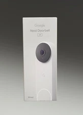 Google Nest Doorbell Smart 2K GA09967-US Wired 3rd Gen with Gemini Snow NEW