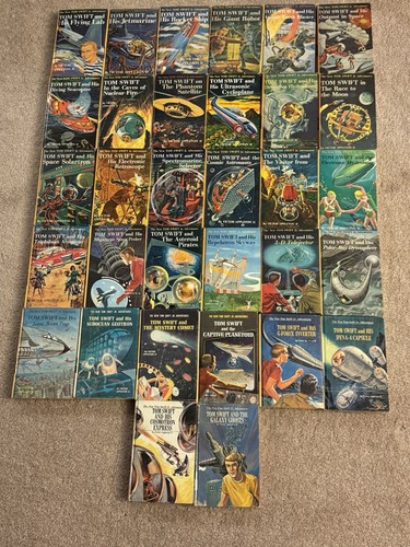 Tom Swift Jr Books Victor Appleton II HC Sci-fi Titles 1-33