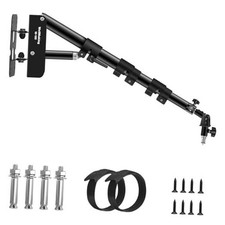 Wall Mount Triangle Boom Arm Ring Light Mount Support 39.37inch/100cm