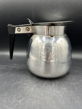 brewmatic coffee Carafe 6” Stainless Steel Vintage 