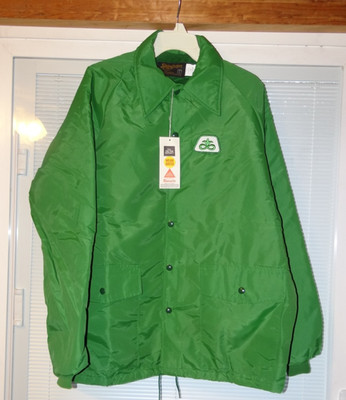 NEW Vintage Swingster World of Wearables Pioneer Seed Monsanto jacket coat sz L