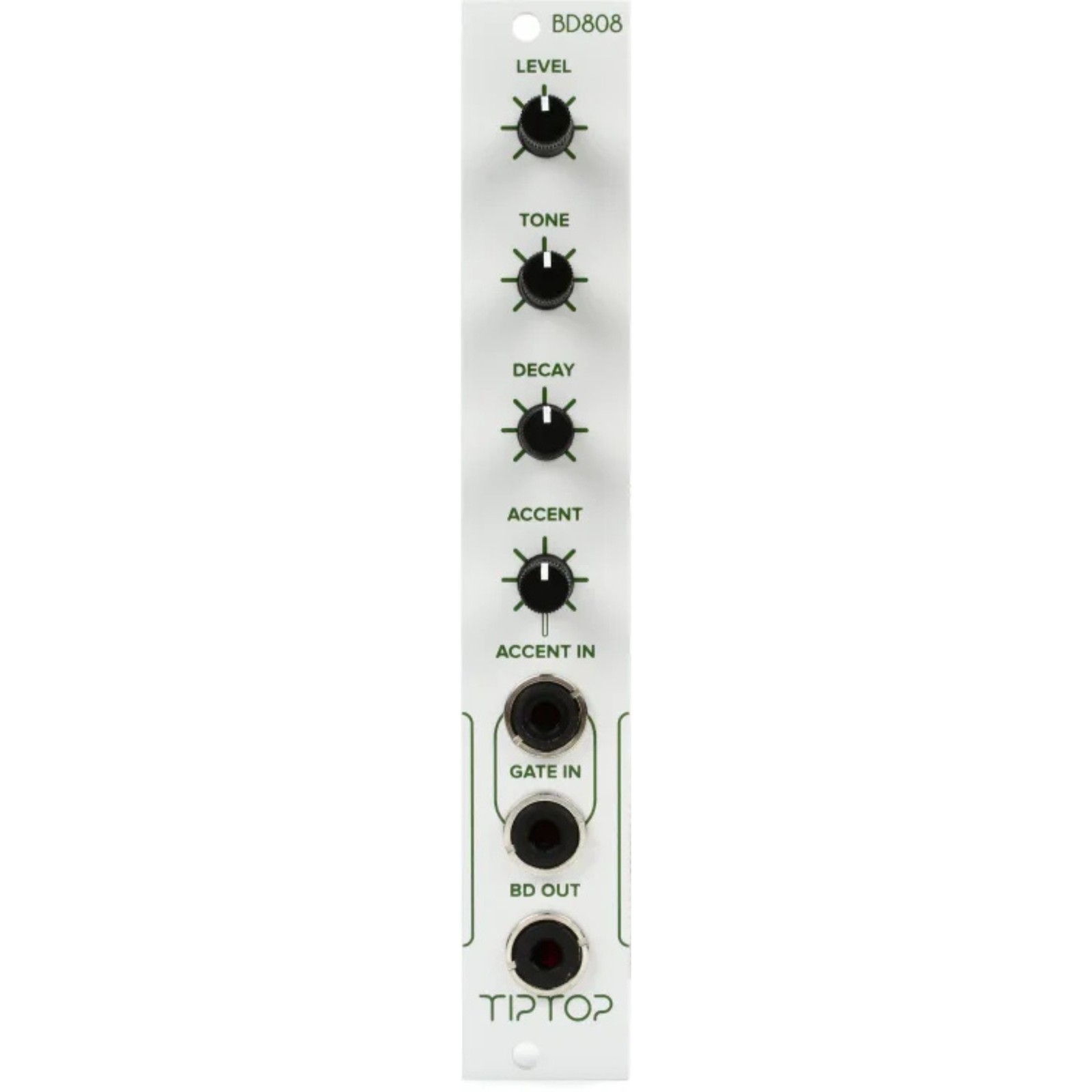 Синтезаторный модуль Eurorack для генератора басовых барабанов Tiptop Audio BD808 белый 23990₽