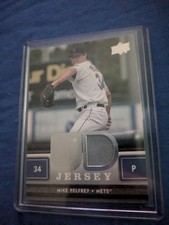 2008 Upper Deck Game Used Jersey Mike Pelfrey #UDJ-PE New York Mets NM Free Ship