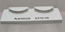 Vtg NOS Playhouse Doll Lashes KT03 MB Brown Upper Doll Eye Lashes Long New