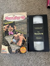 WWF Wrestlefest 1990 Coliseum Video VHS Tape WWE Wrestling