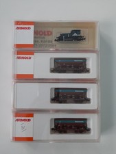 Arnold Spur N 2121 Köf III +3 Waggons 4432 Quarzwerke