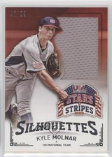 2015 Stars and Stripes Jumbo Swatch Silhouettes Jerseys 47/99 Kyle Molnar m4h