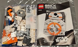 LEGO 40431 BRICK SKETCHES BB-8 Retired
