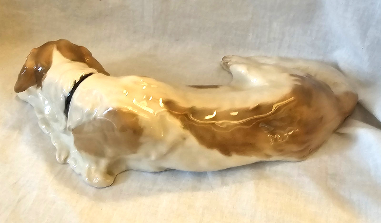 Rosenthal Germany St. Bernard Dog Figurine Lying EUC