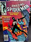 AMAZING SPIDER-MAN 252 NEWSSTAND 1ST BLACK SUIT IN CONTINUITY 1984 MARVEL FN/VF