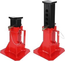Heavy Duty 12 Ton Jack Stands Set Pin Style Adjustable Height Automotive Support Heavy Duty 12 Ton Jack Stands Set Pin Style Adjustable Height Automotive Support