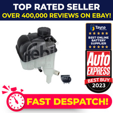 Coolant Expansion Tank fits MERCEDES SL55 AMG R230 5.5 02 to 12 M113.992 Febi