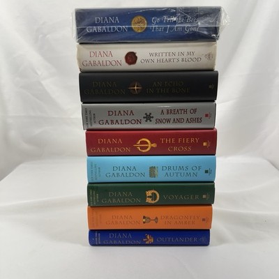 NEW Outlander Diana Gabaldon Hardcover 9 Book Set Extra Go Tell The Bees